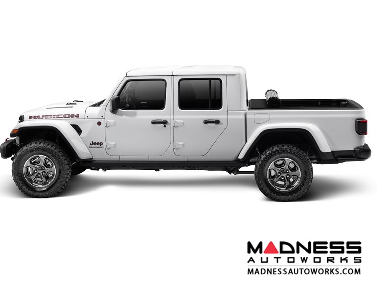 Jeep Gladiator Armis Hard Rolling Bed Cover w/ Trail Rail Cargo System