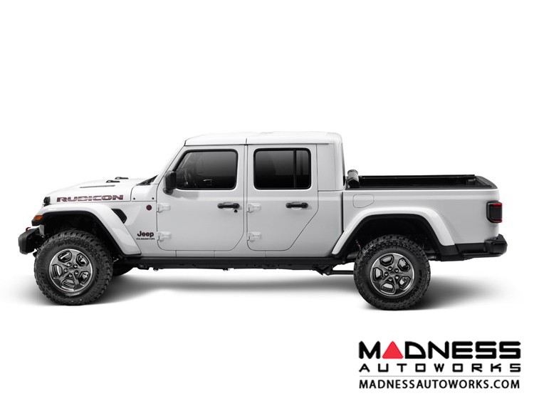 Jeep Gladiator Armis Soft Rolling Bed Cover w/ Trail Rail Cargo System
