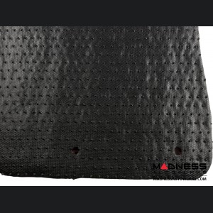 Jeep Renegade All Weather Floor Mats - Front + Rear - Rubber Woven Carpet - Red + Black 