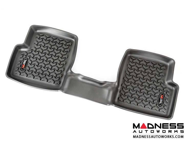 Jeep Renegade Floor Liner by Rugged Ridge - All Weather - Black - Rear