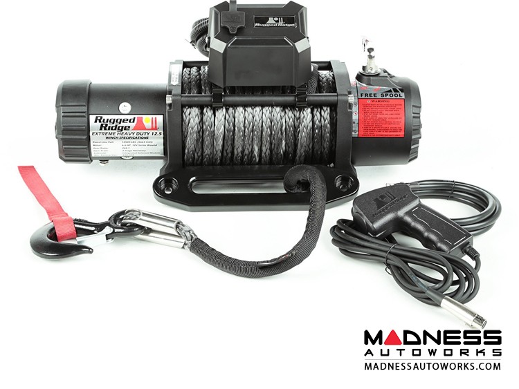 Jeep Wrangler JL Nautic 12,500 lb. Winch w/ Synthetic Rope