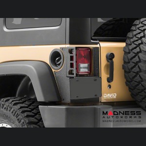 Jeep Wrangler JK XHD Rear Corner Guards - 4 Door