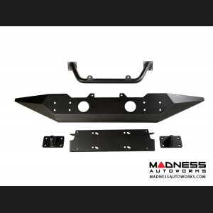 Jeep Wrangler JL Spartan Front Bumper w/ High Clearance Ends & Tube Overrider