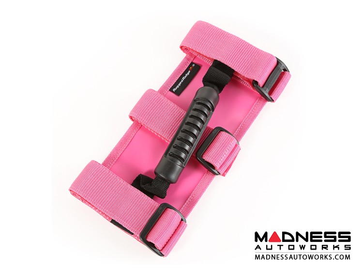 Jeep Wrangler JK Ultimate Grab Handle Kit - Pink