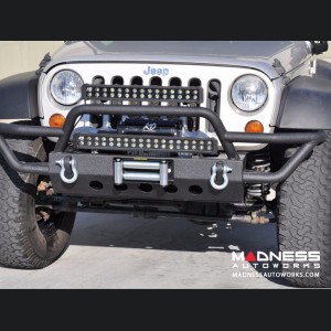 Jeep Wrangler JK Off-Road Front Bumper - Mid Width - Steel - FS-2