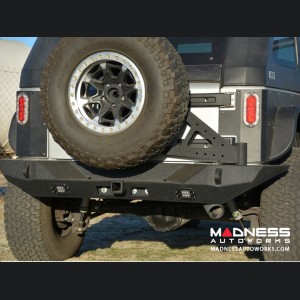 Jeep Wrangler JK Tire Carrier - Black - (ADD ON FOR RS-10 & 11) 