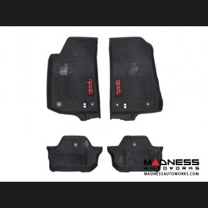 Jeep Wrangler JL Floor Mats - All Weather - 2 Door