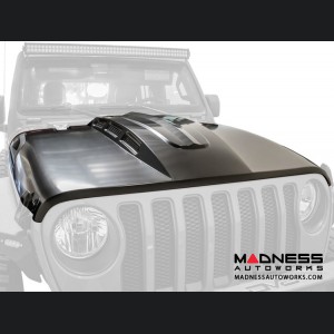 Jeep Wrangler JL Heat Dispersion Hood - Steel