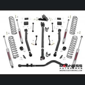 Jeep Wrangler JL Suspension Lift Kit w/Coils & Adjustable Control Arms - Stage 2 - 3.5" Lift