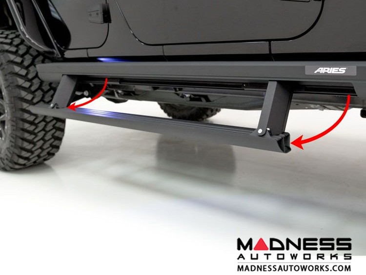 Jeep Wrangler JL ACTIONTRAC Powered Running Boards