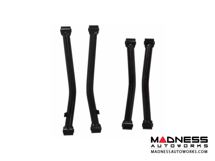 Jeep Wrangler JL Rubicon 4WD Dual Rate-Long Travel Lift Kit System w/Black MAX Shocks  - 3.5-4 in - 4 Door