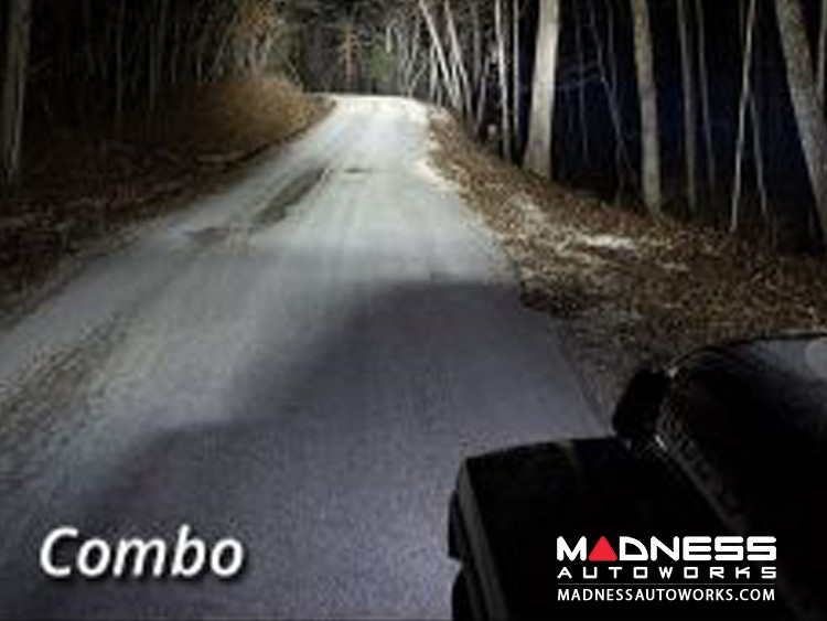 Jeep Wrangler JL LED Light Bar w/ Bracket - 50" - Amber Flood