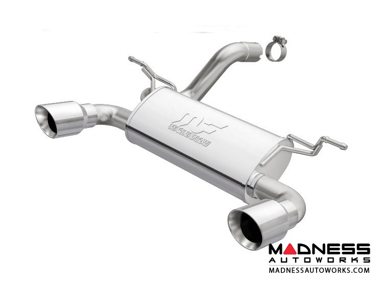 Jeep Wrangler JL Performance Exhaust System - Dual Exit Axle-Back - Stainless Steel - 3.6L