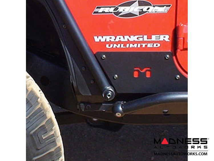 Jeep Wrangler JK Rocker Exoskin - Pair - 4Door 