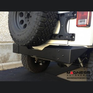 Jeep Wrangler JK Crawler Bumper - Rear - Black Powder Coated