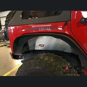 Jeep Wrangler JK Rear Inner Fenders - Aluminum