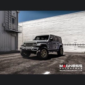 Jeep Wrangler JL Vector Series - Full LED Grille - Flat Black