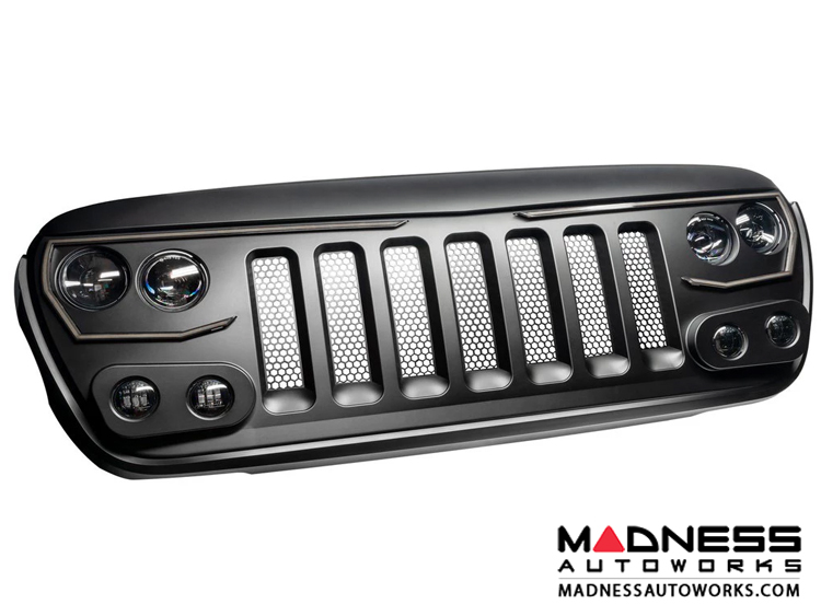 Jeep Wrangler JL Vector Series - Full LED Grille - Mojito