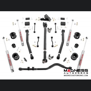 Jeep Wrangler JL Spacer Suspension Lift Kit w/ Adjustable Control Arms - Stage 2 - 3.5" Lift