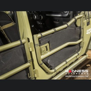 Jeep Wrangler JKU Tube Door Kit w/ Eclipse Covers - Front & Rear - 4Door 