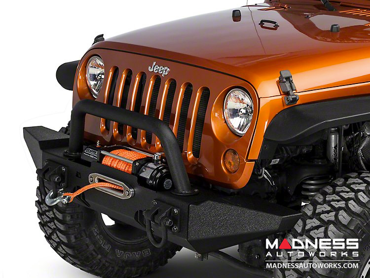 Jeep Wrangler JK XHD Bumper Kit Overrider/Standard - Front - MADNESS ...