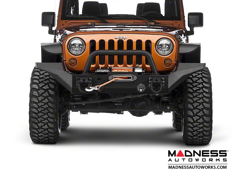 Jeep Wrangler JK XHD Bumper Kit/High Clearance Ends w/ Overrider Hoop - Front