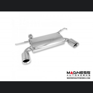 Jeep Wrangler JK Axle Back Exhaust System Kit - Stainless Steel
