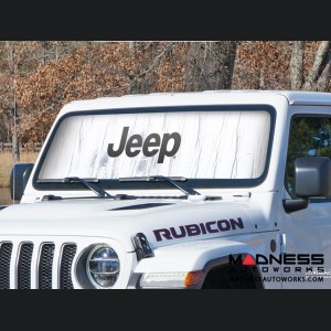 Jeep Cherokee XJ Sun Shield - Metallic