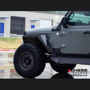 Jeep Custom Wheels (1) - Black Rhino - 17 x 9.5" - Armory - Matte Gunblack