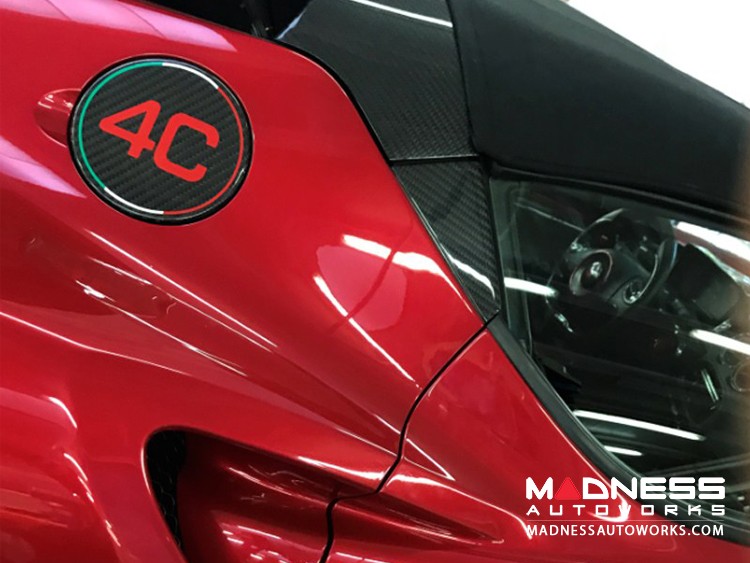Alfa Romeo 4C Door Trim Kit - Carbon Fiber