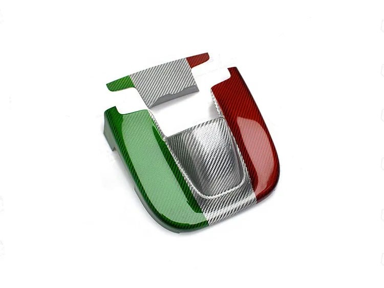 Alfa Romeo Giulia Interior Mirror Holder Frame - Carbon Fiber - Italian Theme