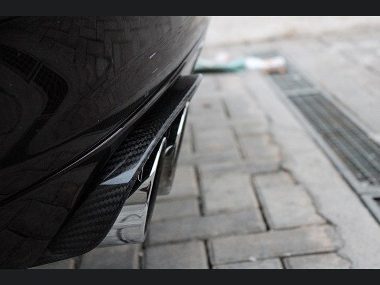  Porsche Panamera Exhaust Frame Trim - Carbon Fiber