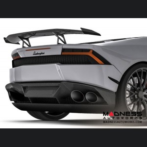 Lamborghini Huracan - Carbon Fiber High Rear Wing/ Spoiler - Luethen Motorsport - LP 610-4