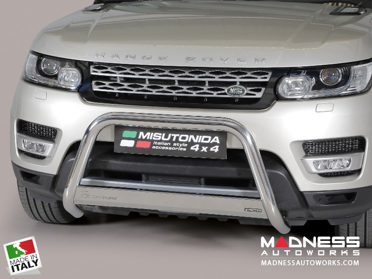 Front Bumper Silver Guard Board Plate For Range Rover Sport 2014-2017 