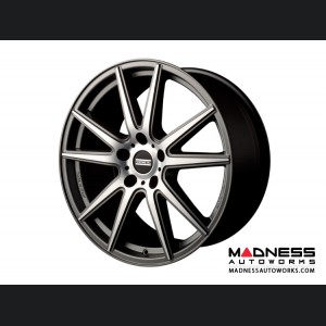 Range Rover Evoque Custom Wheels by Fondmetal - Matte Titanium Machined