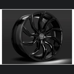 Custom Matisse Wheels by Lexani - Concave Series - Full Glossy Black 