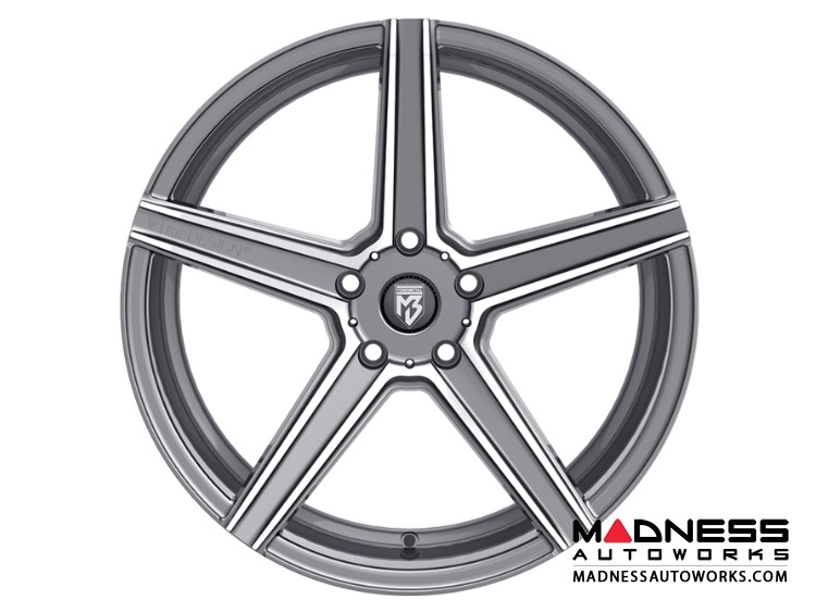 Lexus RX350/ RX450h Custom Wheels by Fondmetal - KV-1 - Matte Titanium Machined