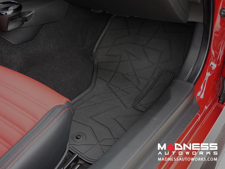 Mazda Miata MX-5 Floor Mats - All Weather Rubber - LUXUS Premium - Front Set 