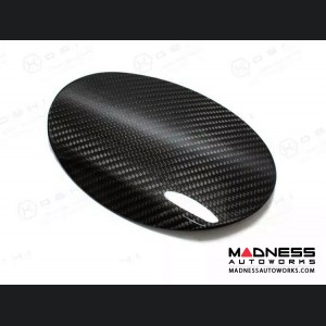 Maserati Ghibli Exterior Trim - Carbon Fiber - Fuel Door Cover 