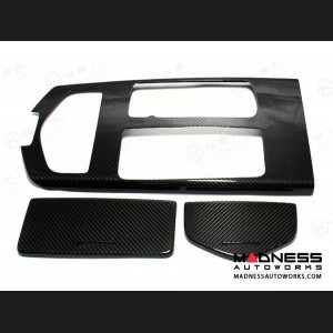 Maserati Ghibli Interior Trim - Carbon Fiber - Center Console Trim Kit 