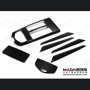 Maserati Ghibli Interior Trim - Carbon Fiber - Center Console Trim Kit 