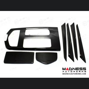 Maserati Ghibli Interior Trim - Carbon Fiber - Center Console Trim Kit 