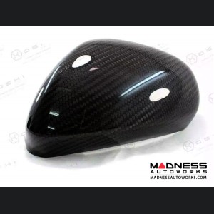 Maserati GranTurismo Cabrio Mirror Cover Kit - Carbon Fiber