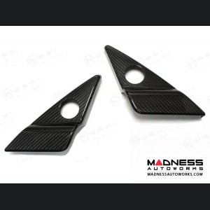 Maserati GranTurismo Interior Trim - Carbon Fiber - Tweeter Triangles Frame Cover Trim Kit