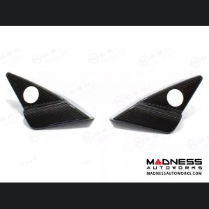 Maserati GranTurismo Interior Trim - Carbon Fiber - Tweeter Triangles Frame Cover Trim Kit