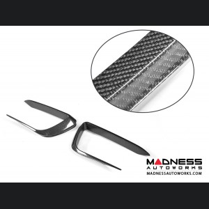 Maserati Levante S Sport Utility Front Bumper Canards - Carbon Fiber