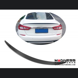 Maserati Quattroporte GT Sedan Rear Spoiler - Carbon Fiber