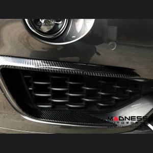 Maserati Levante S Sport Utility Front Bumper Canards - Carbon Fiber 