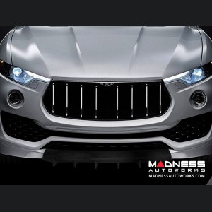 Maserati Levante S Sport Utility Front Center Lip - Carbon Fiber