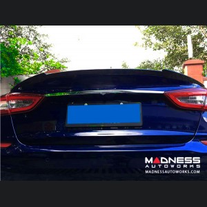 Maserati Quattroporte Sedan Duck Tail Car Spoiler - Carbon Fiber